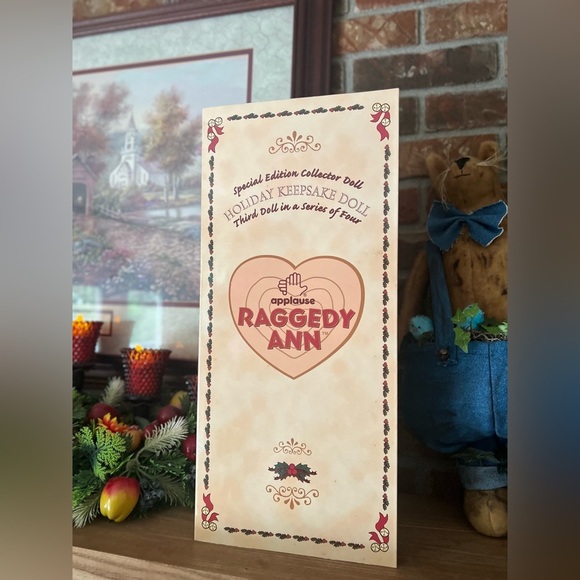 Raggedy Ann Christmas Special Edition Collector Doll Holiday ‼️FINAL SALE - Picture 4 of 7